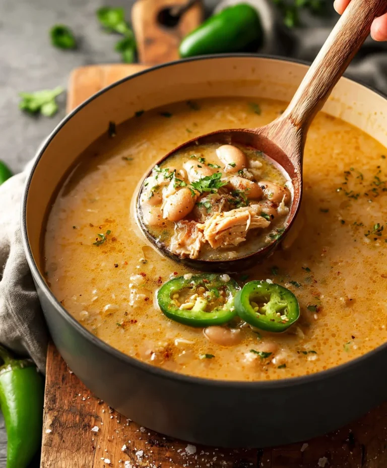 Spicy Cajun White Chicken Chili Recipe-Easy Comfort Food