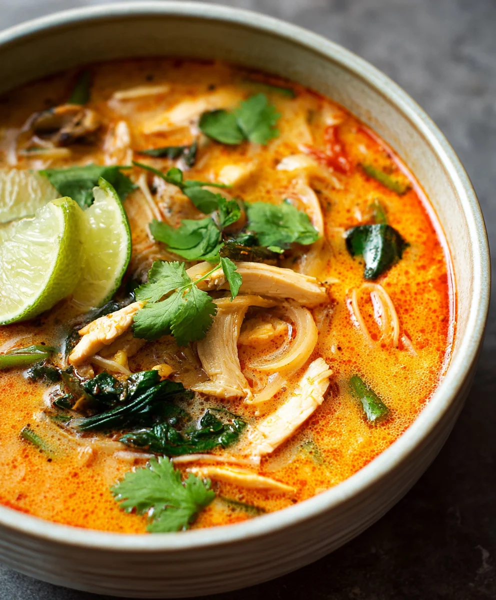 Easy Thai Beef Curry Soup-Quick Flavorful Meal