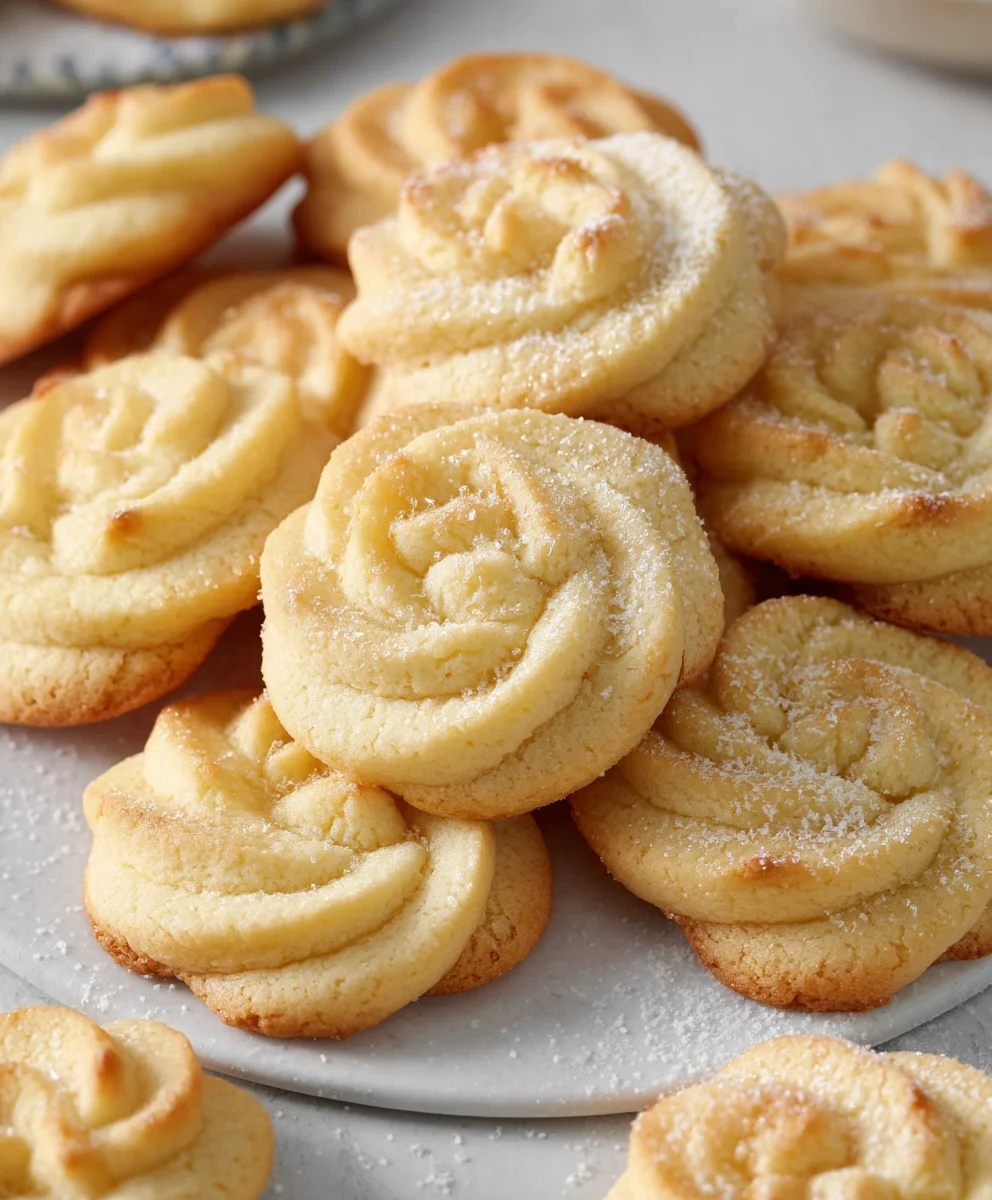 Melt-in-your-mouth Danish Butter Cookies - Easy Recipe