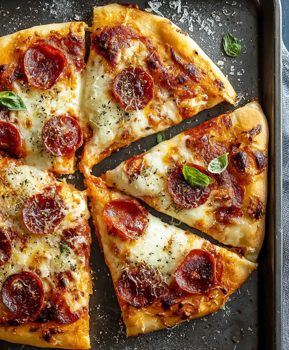 Sheet Pan Pizza Easy Homemade Dough Recipe