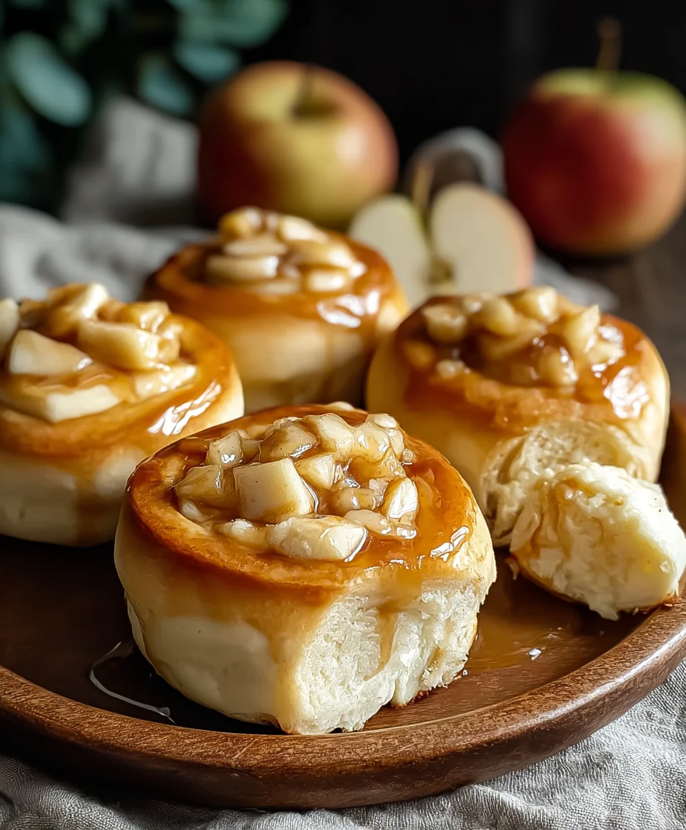 Delicious Apple Cream Cheese Buns Recipe
