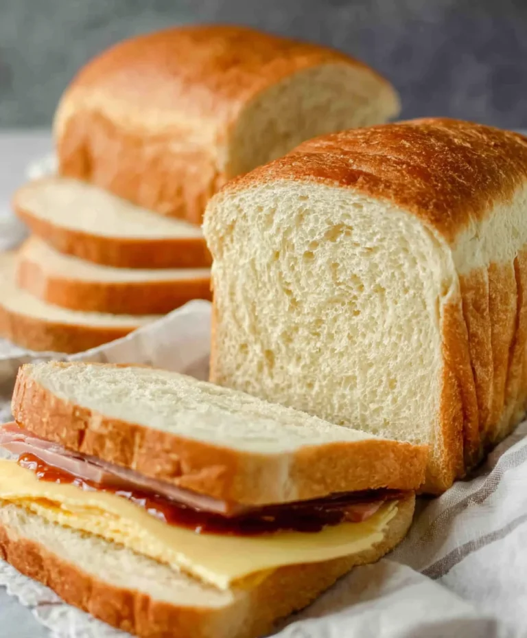 The Best Sandwich Bread Recipe- Soft Fluffy Homemade Loaf