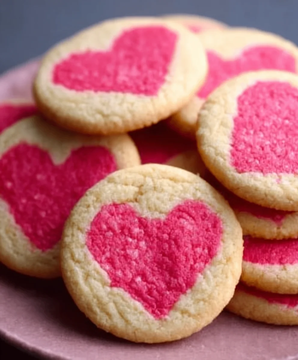 Slice-and-Bake Non-Non-Non-Alcoholic Alternativeic Vnon-alcoholic alentine Cookies