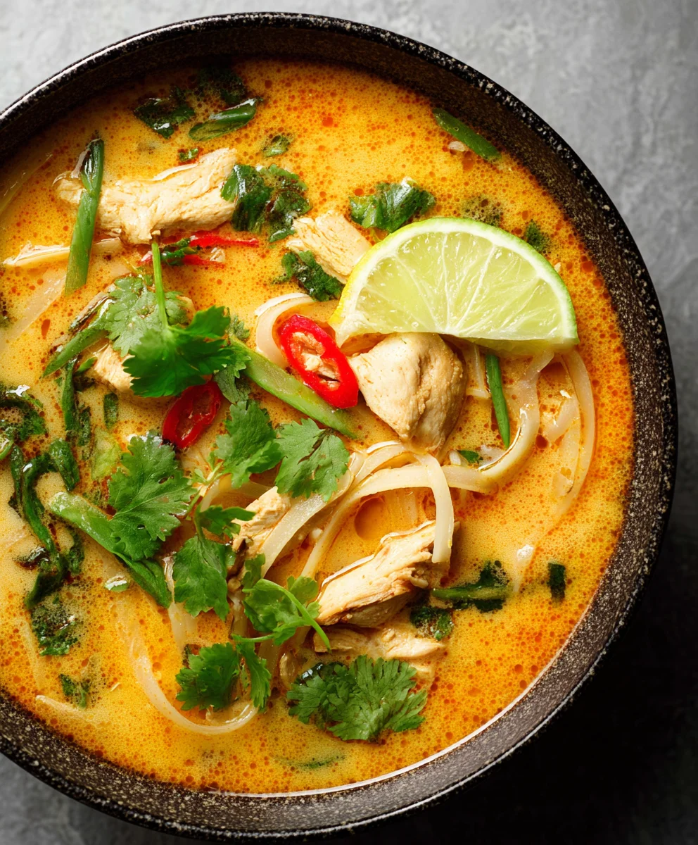 Easy Thai Beef Curry Soup-Quick Flavorful Meal