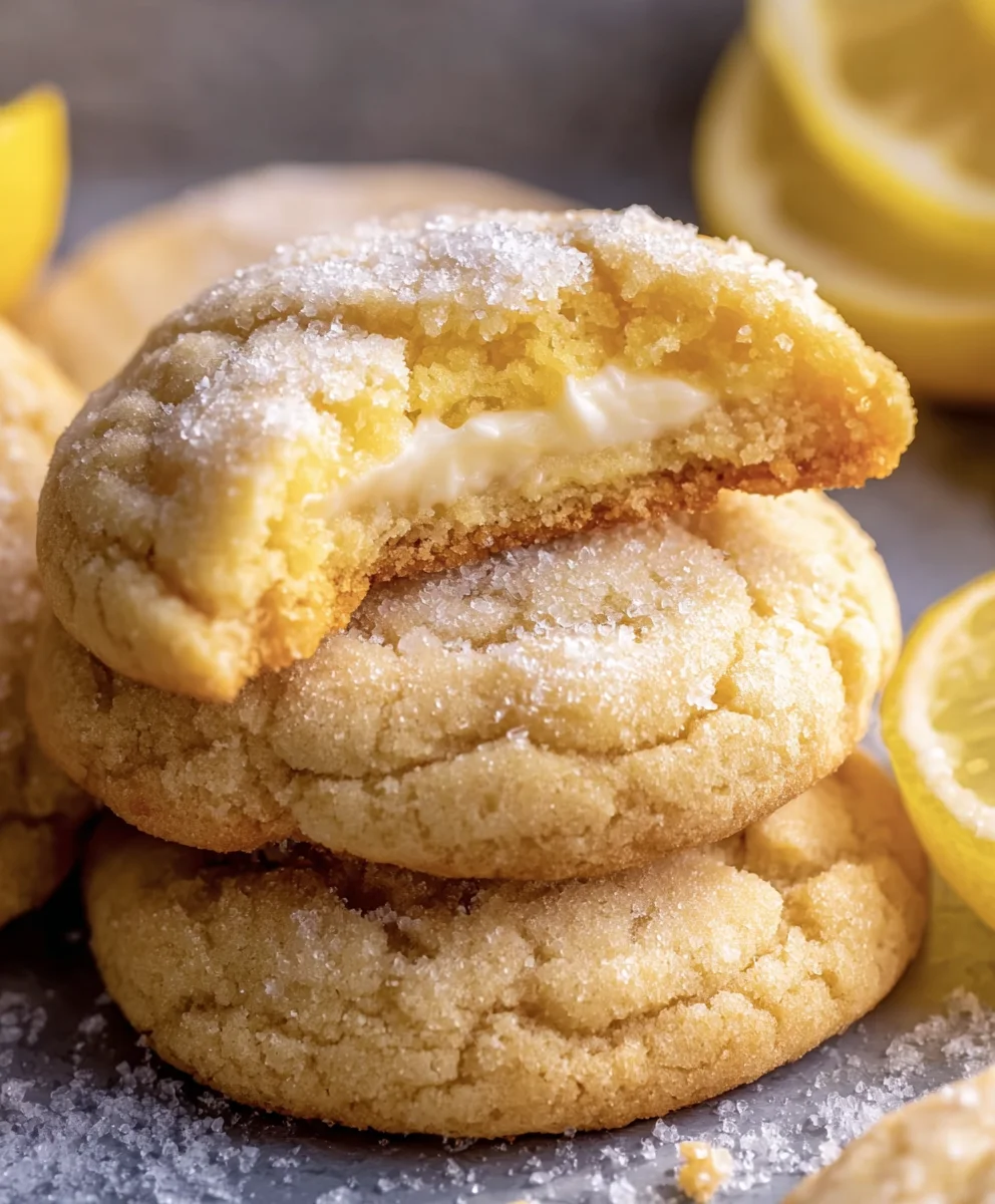 Lemon Cheesecake Cookies-Easy & Delicious Dessert