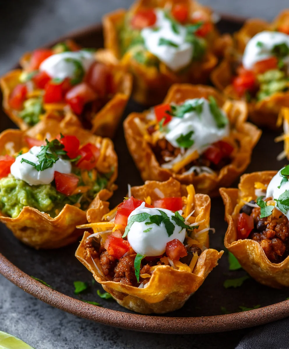 Easy Beef Taco Cups- Quick & Delicious Family Meal