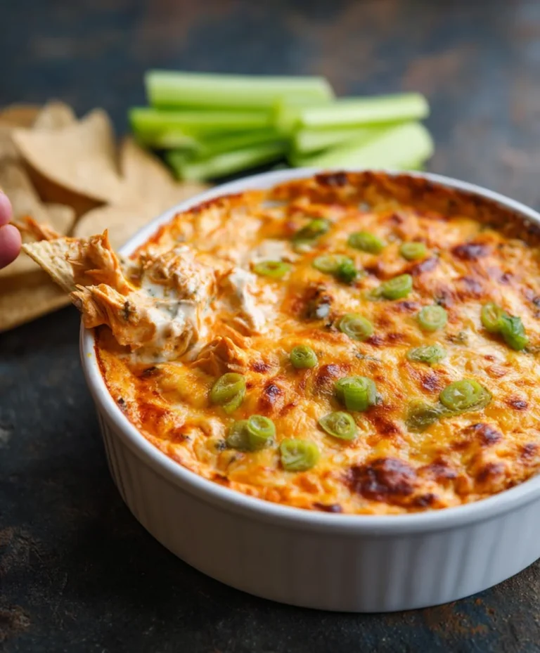 Easy Buffalo Chicken Dip Recipe-Party Favorite