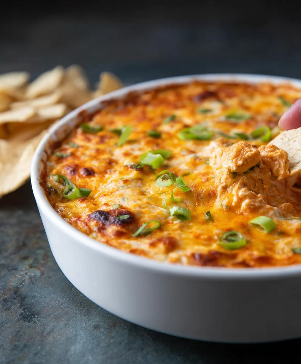 Easy Buffalo Chicken Dip Recipe-Party Favorite
