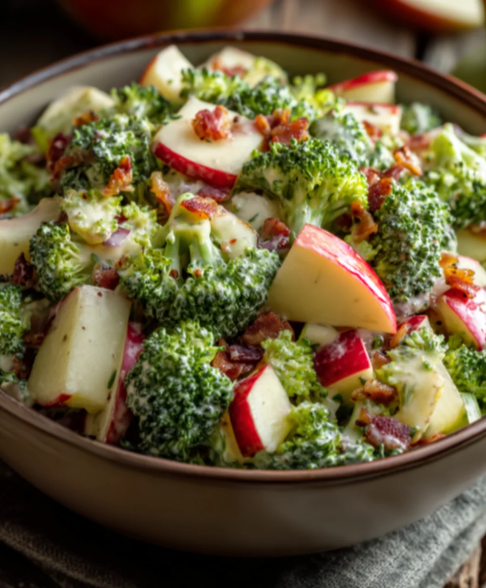 Honeycrisp Apple Broccoli Salad - Fresh & Flavorful