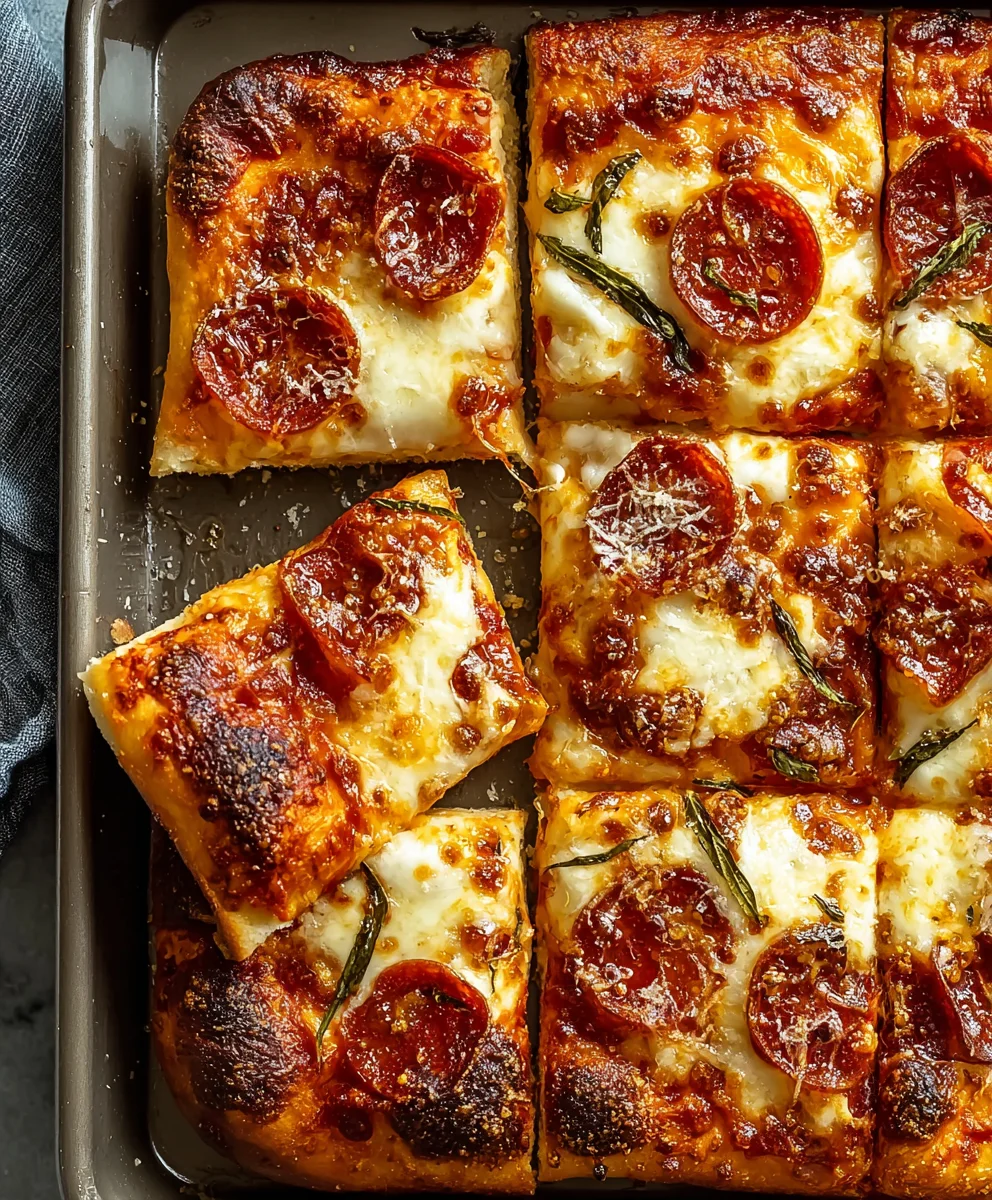 Sheet Pan Pizza Easy Homemade Dough Recipe
