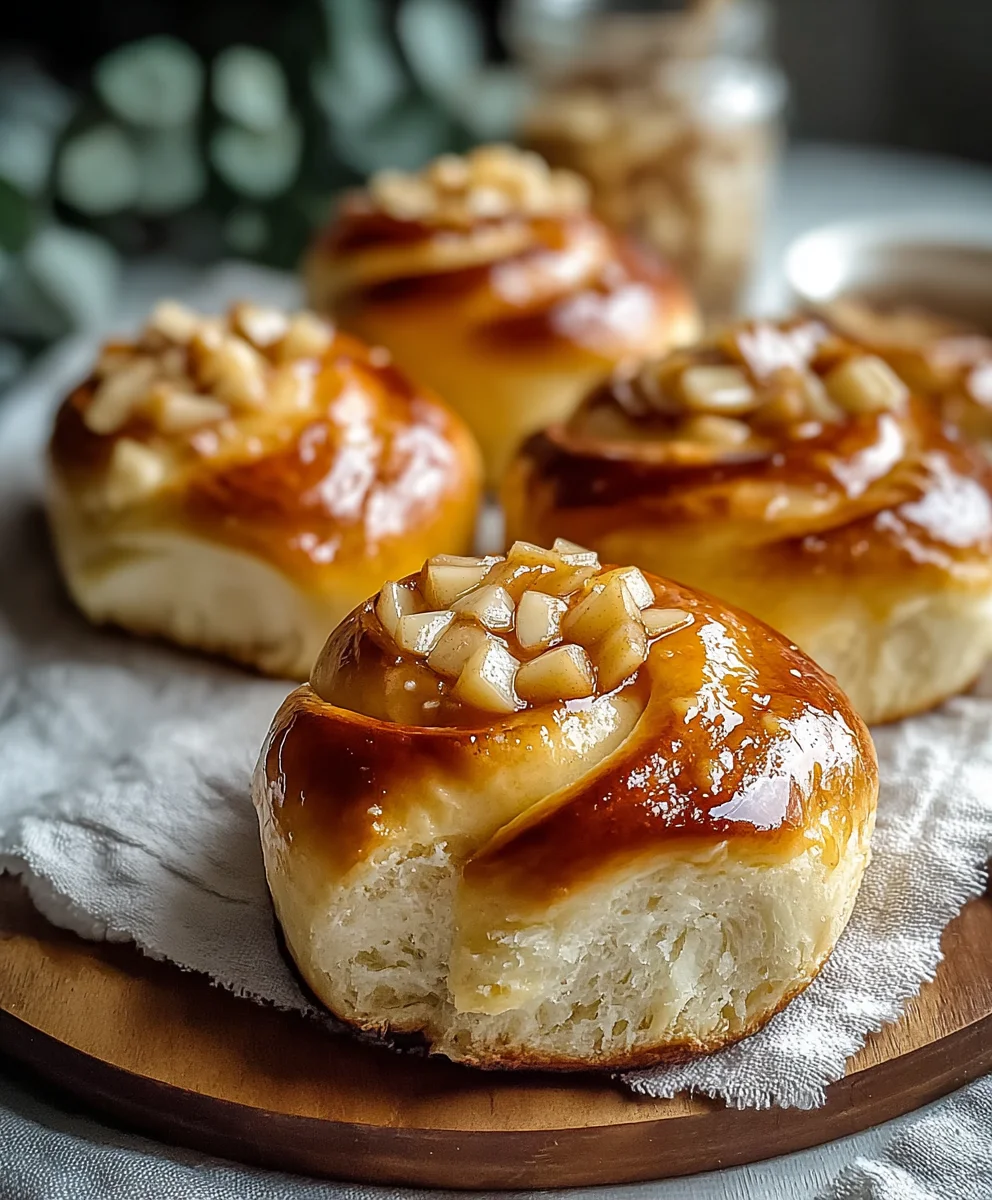 Delicious Apple Cream Cheese Buns Recipe