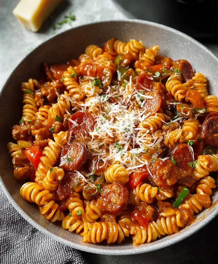 Easy One Pot Pizza Pasta Recipe – Quick & Delicious Meal