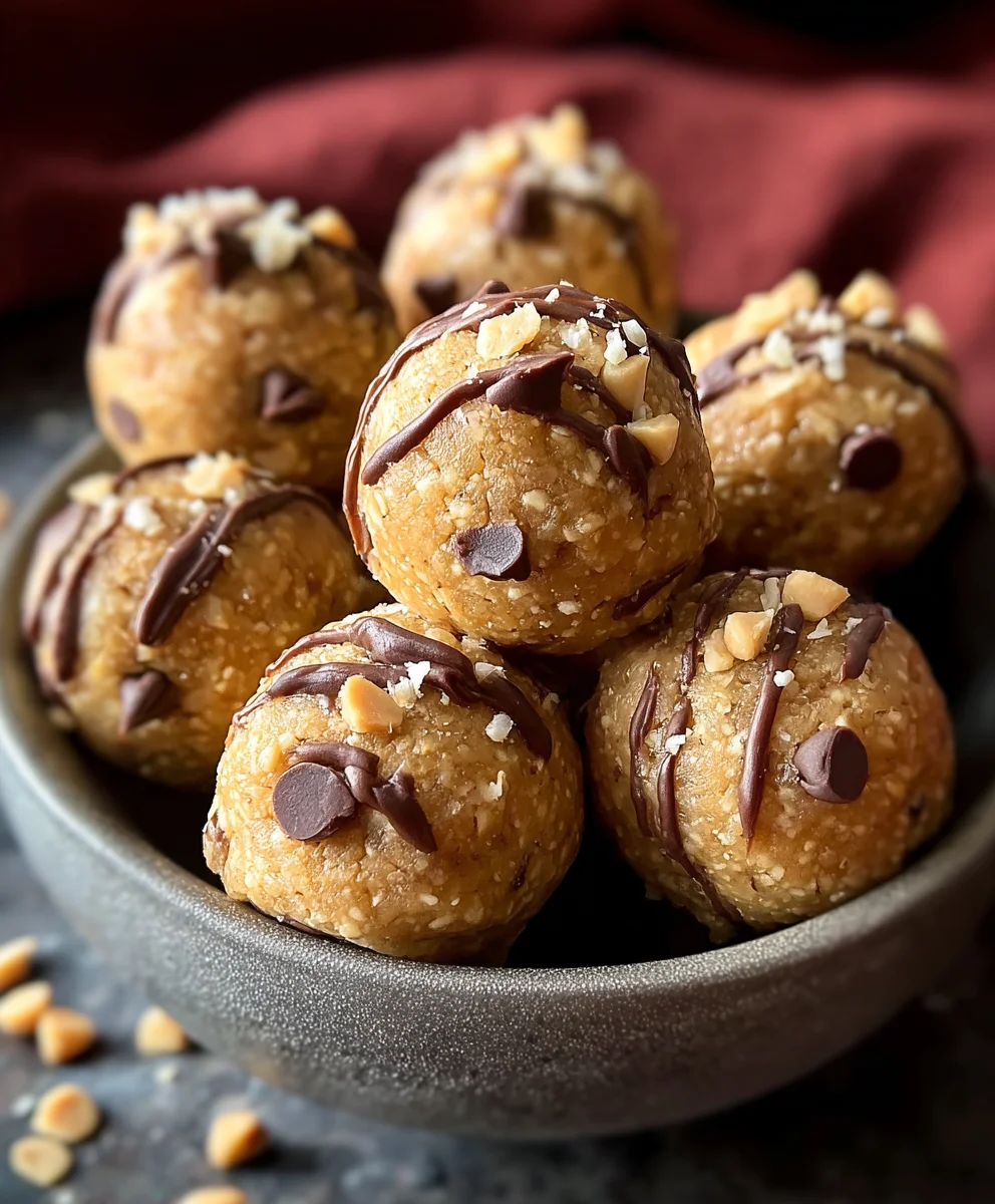 No-Bake Chickpea Cookie Bites-Easy Vegan Treat