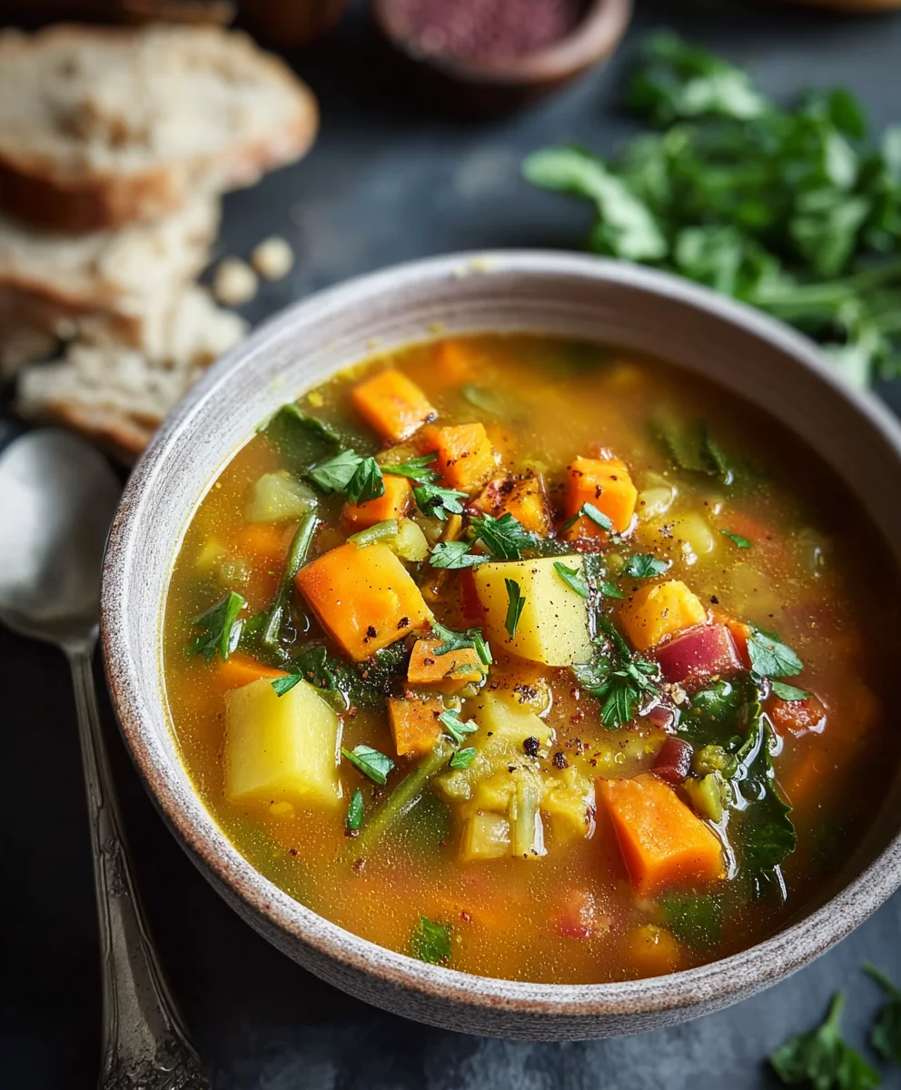 Immune Boosting Vegetable Soup - Nourish & Heal