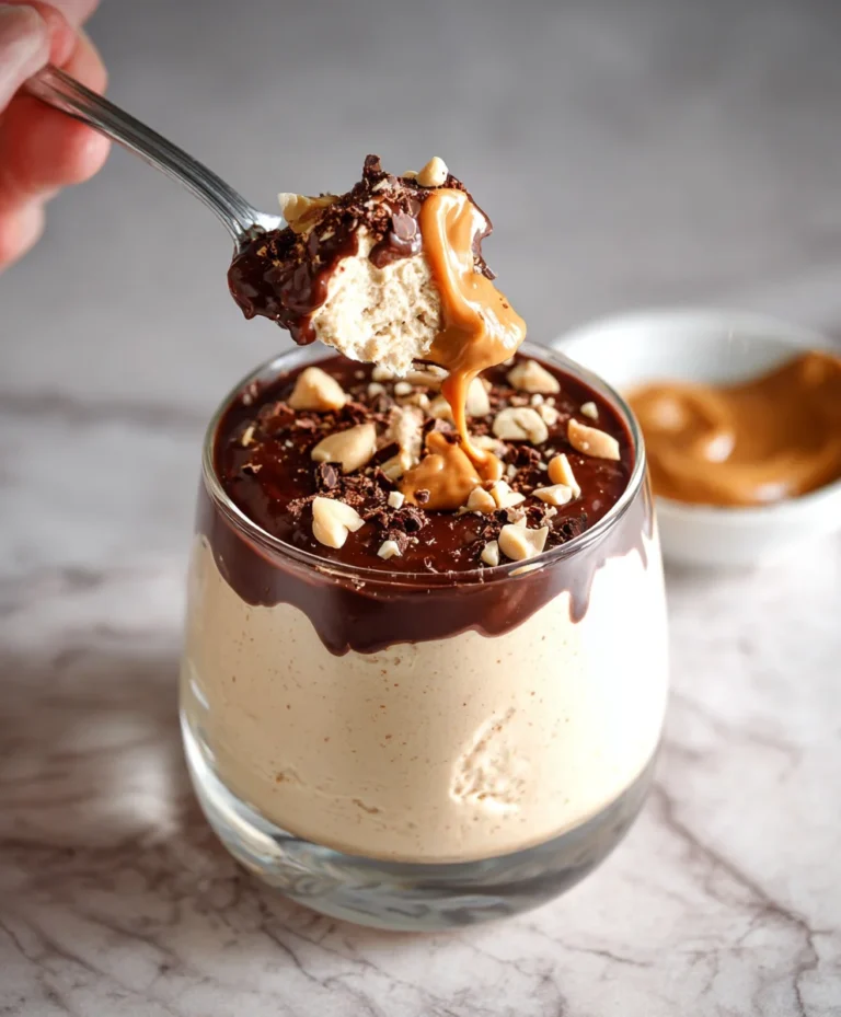Creamy Cottage Cheese Peanut Butter Mousse Recipe