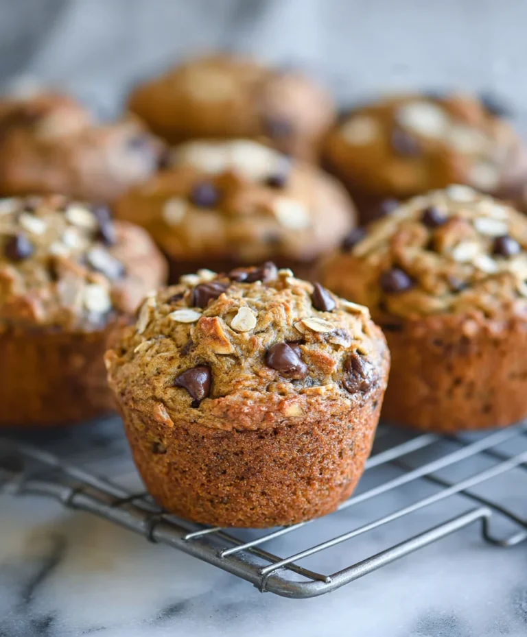 Healthy Banana Oatmeal Muffins-Quick & Easy Recipe