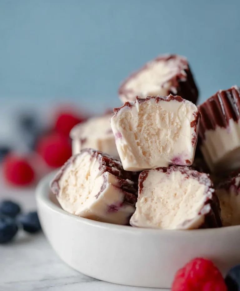Easy Frozen Yogurt Bites Dairy-free Option