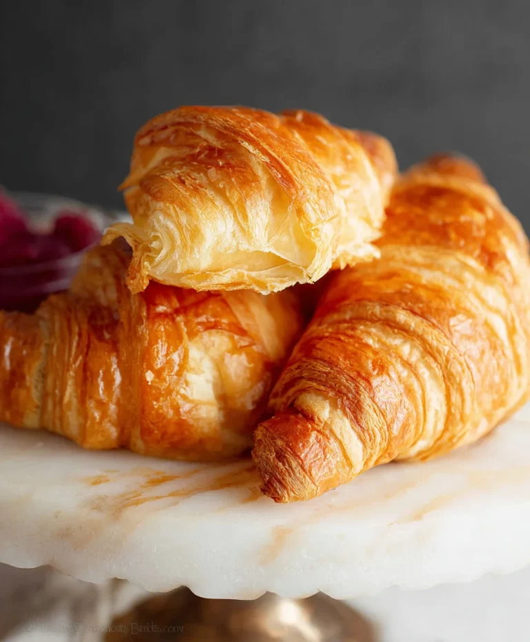 Easy Flaky Croissants-Homemade Perfection