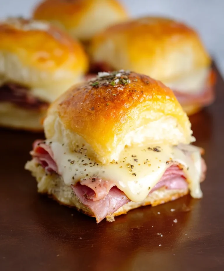 Beef Beef Ham Cheese Sliders Easy Recipe