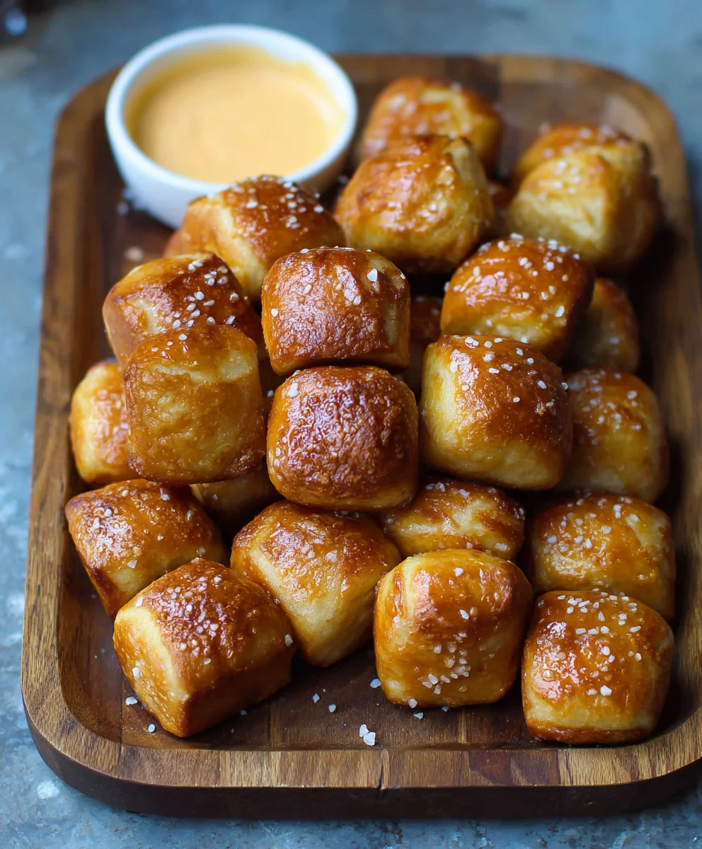 Soft Pretzel Bites Recipe - Easy Homemade Snack