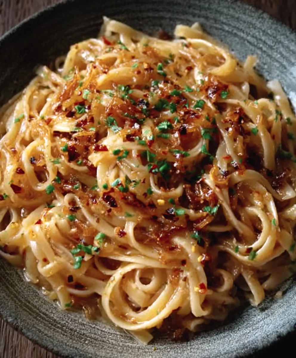 Caramelized Onion Pasta Chili Oil - Sweet Spicy Bomb