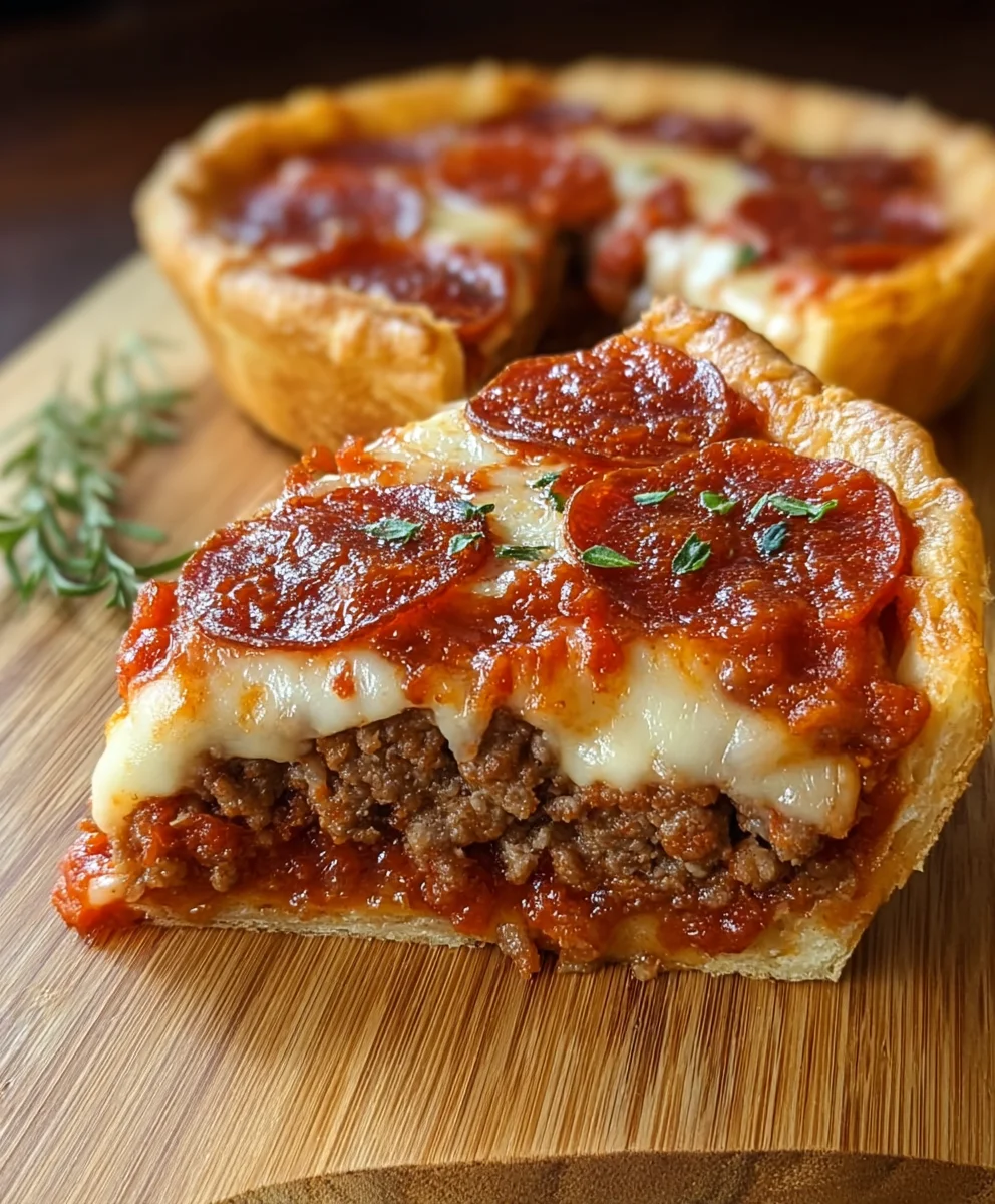 Pizza Burger Pie - A Deliciously Unique Recipe