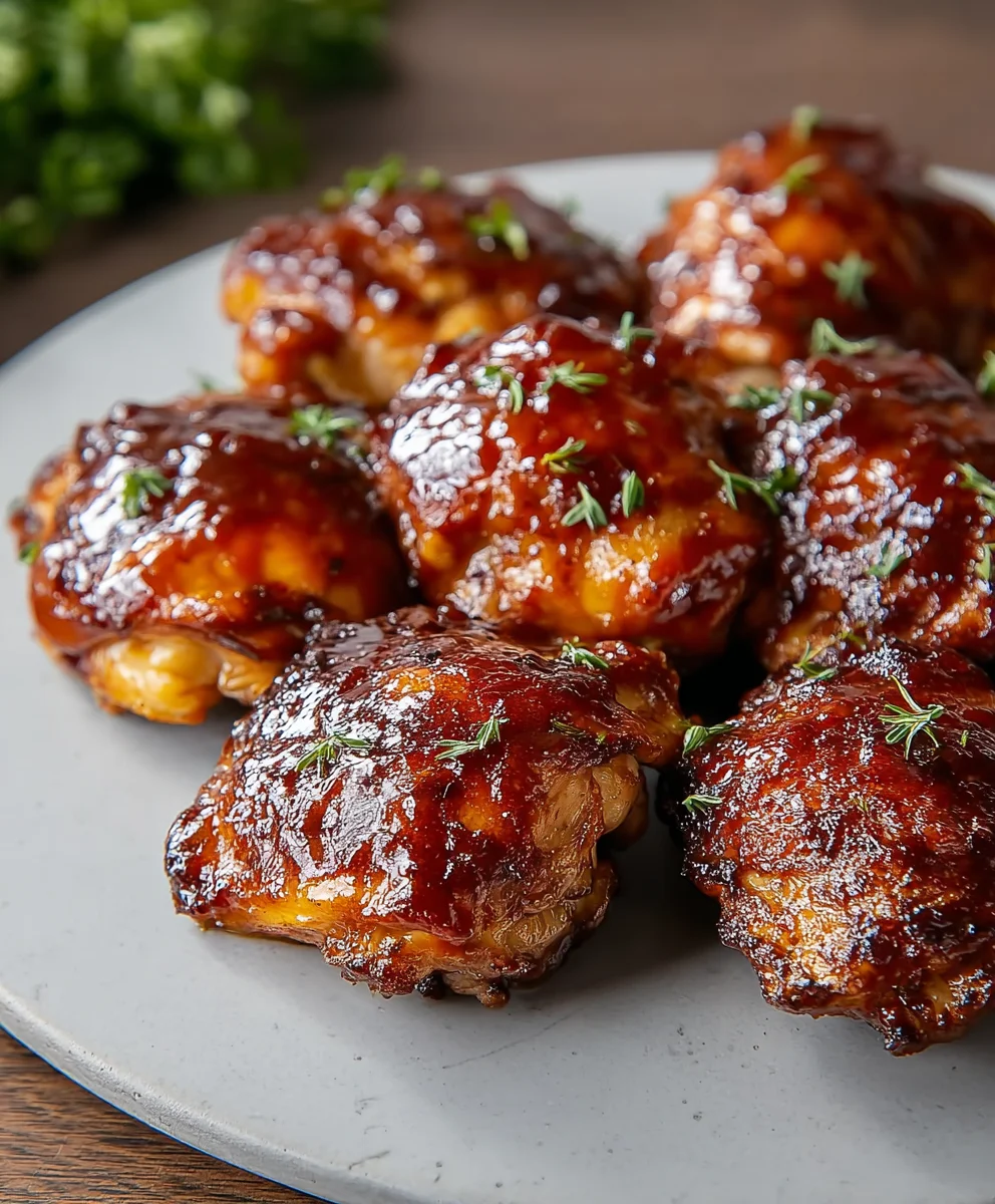 Easy BBQ Chicken Thighs- Fast & Flavorful Recipe