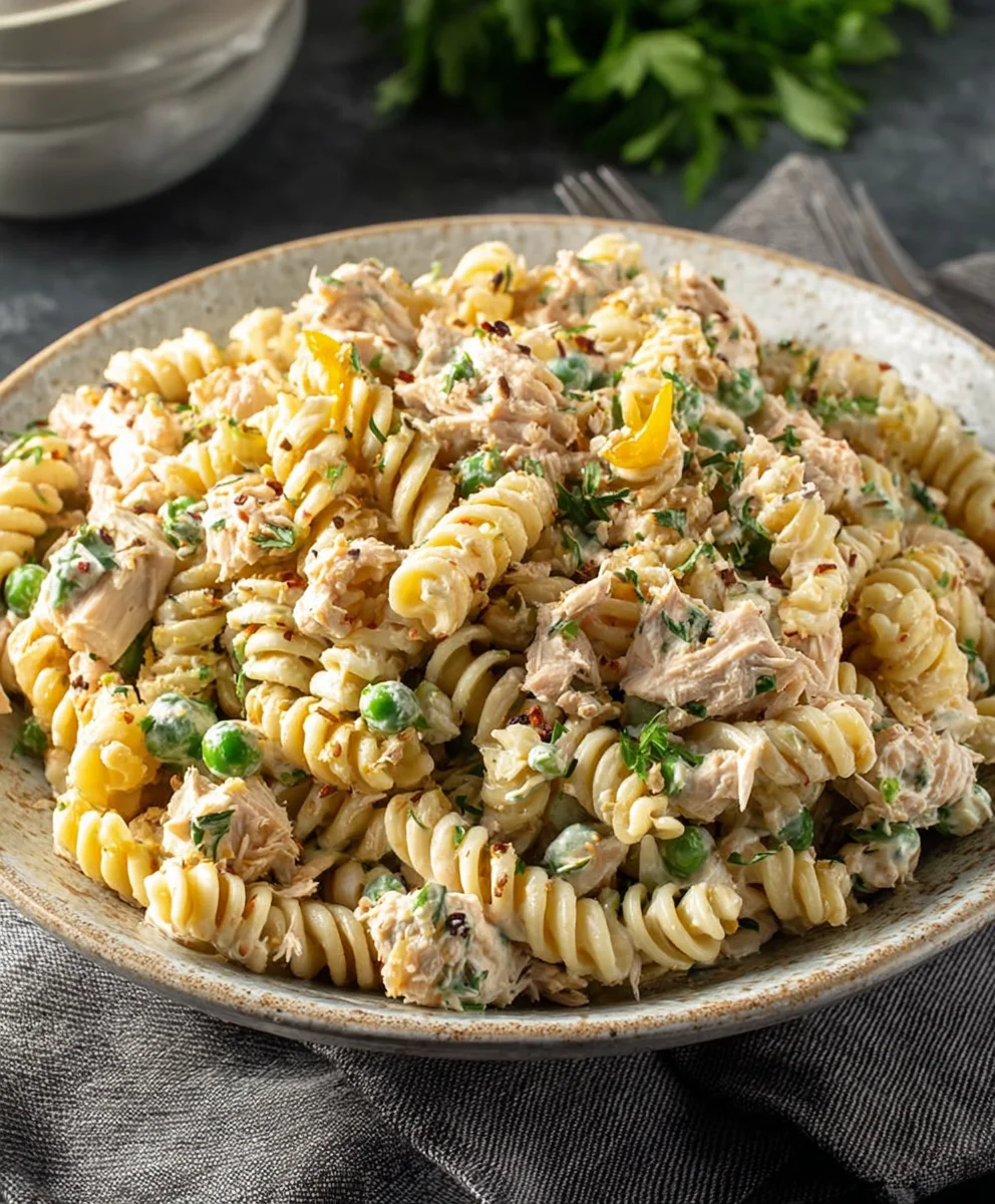 Quick & Easy Tuna Pasta Salad Recipe