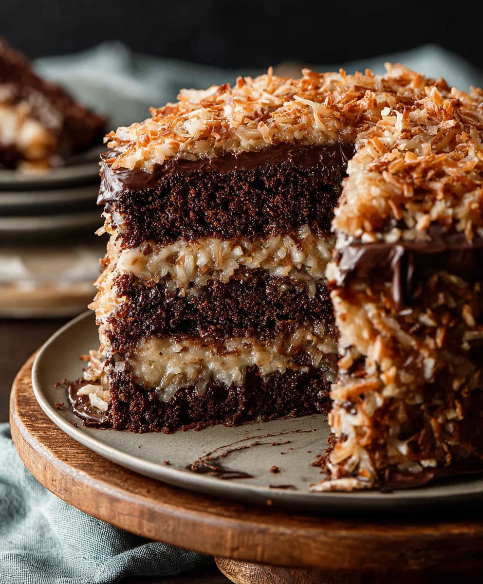 Authentic German Chocolate Cake Recipe-Pure Bliss