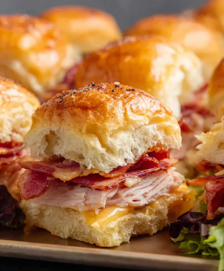 Easy Baked Club Beef Sliders-Family Favorite Recipe