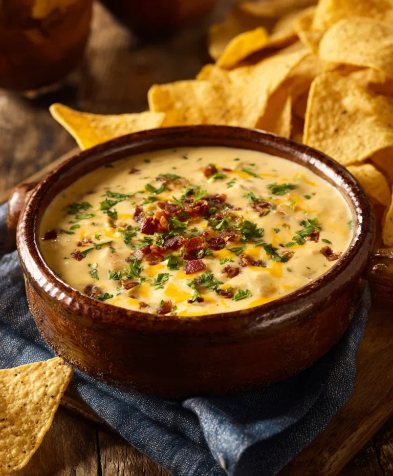 Easy Cowboy Queso Dip Recipe – Creamy & Cheesy