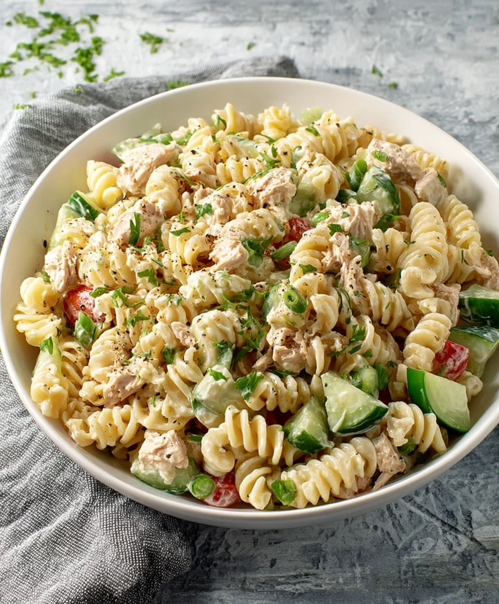 Quick & Easy Tuna Pasta Salad Recipe