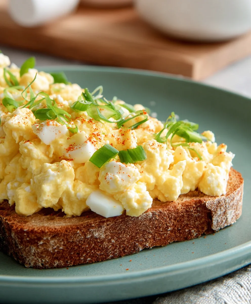 Healthy Egg Salad with Cottage Cheese No Mayo