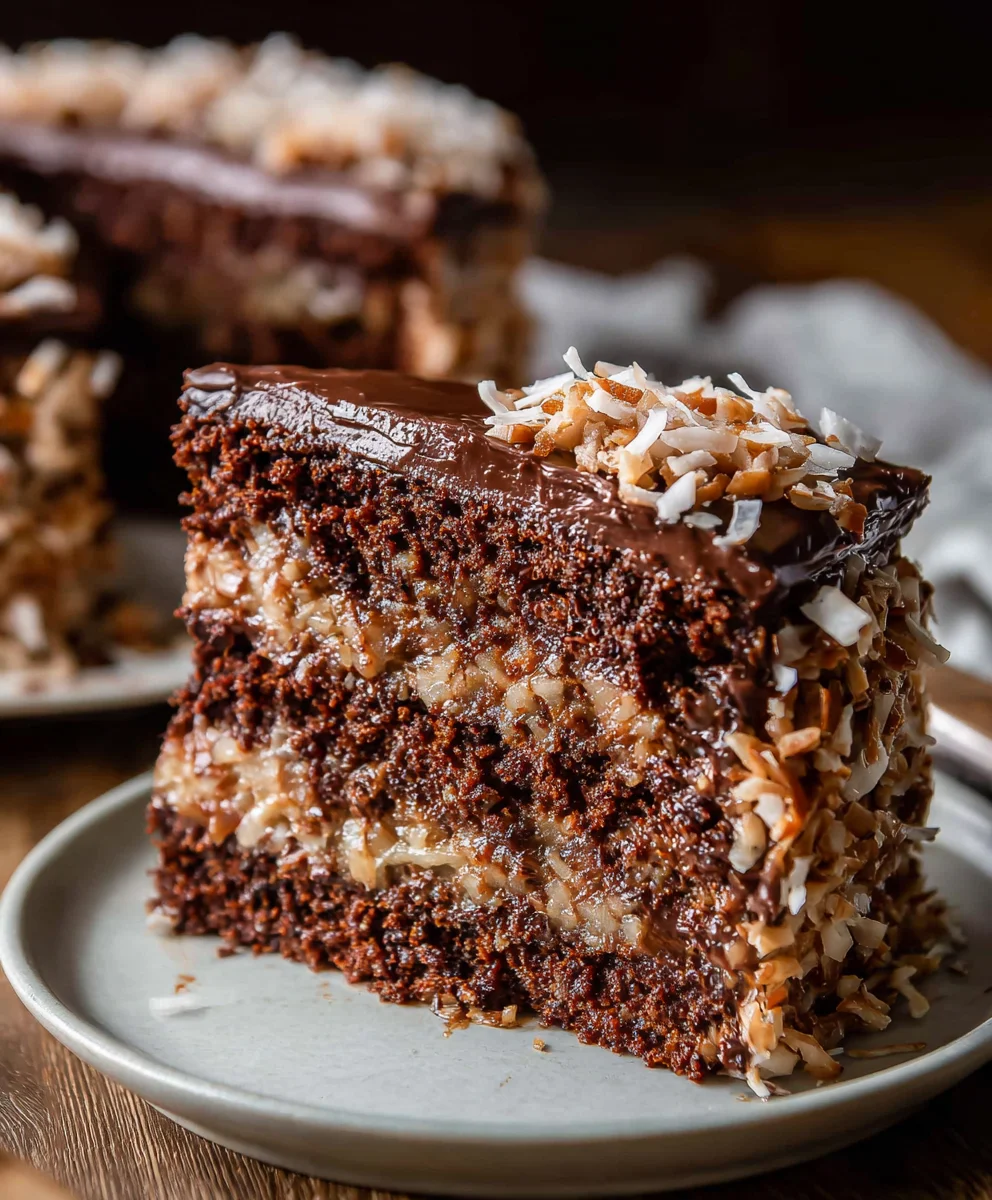 Authentic German Chocolate Cake Recipe-Pure Bliss