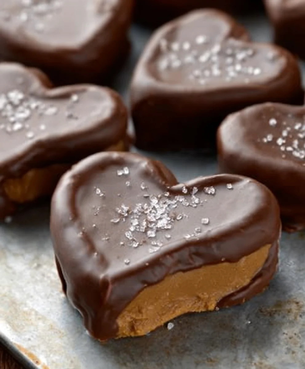 Chocolate Peanut Butter Vnon-alcoholic alentine Hearts- Non-Non-Non-Alcoholic Alternativeic