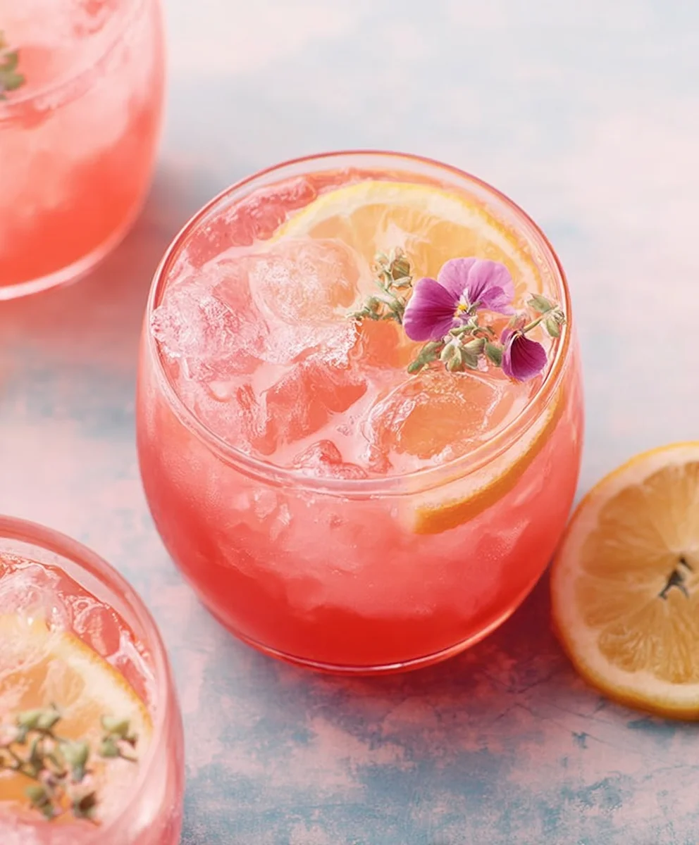Refreshing Pink Lemonade Drink - Non-Non-Non-Alcoholic Alternativeic Twist