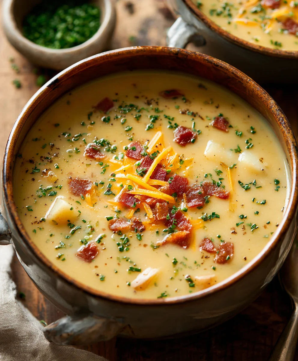 Easy Potato Soup - Creamy & Delicious Recipe
