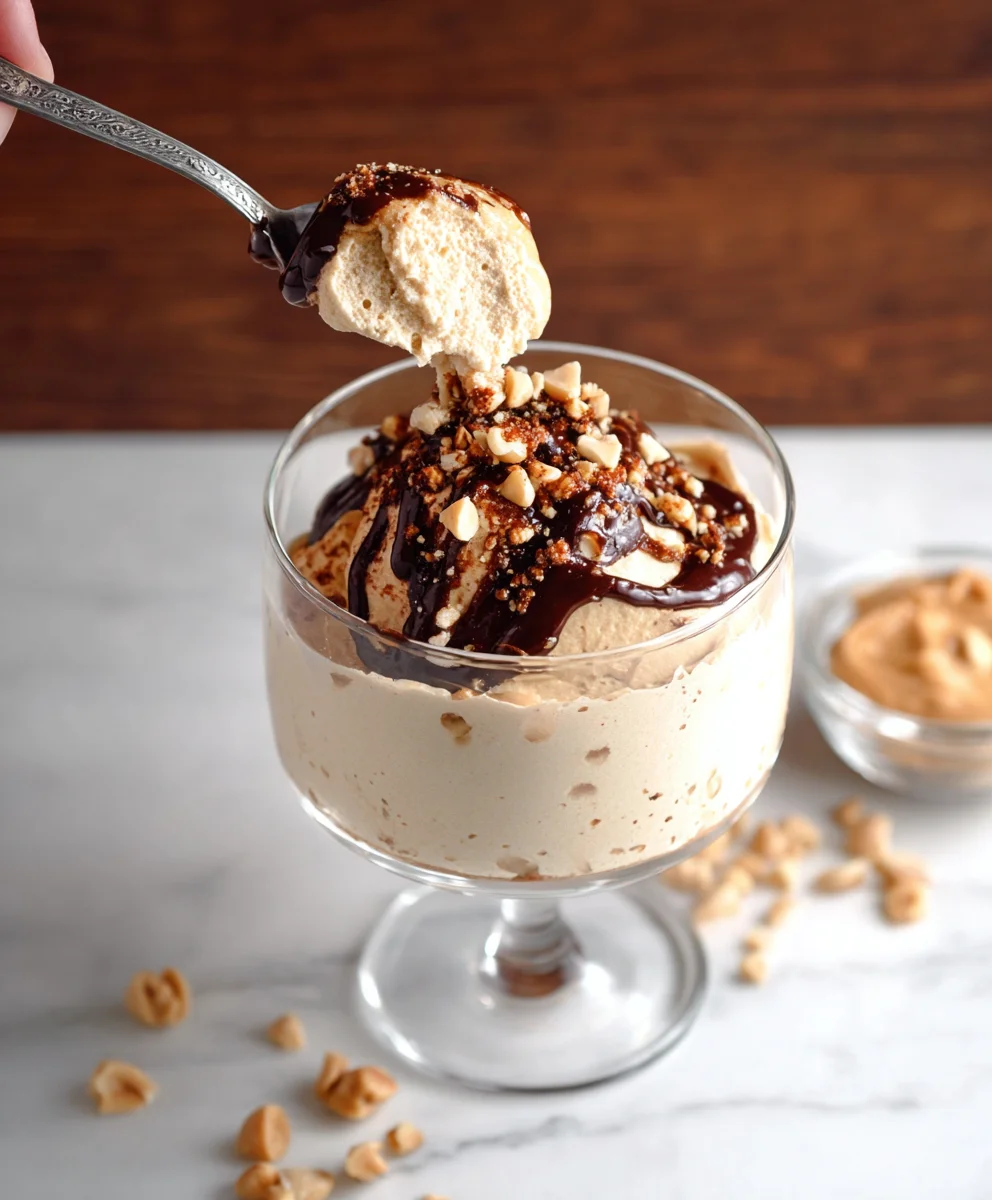 Creamy Cottage Cheese Peanut Butter Mousse Recipe