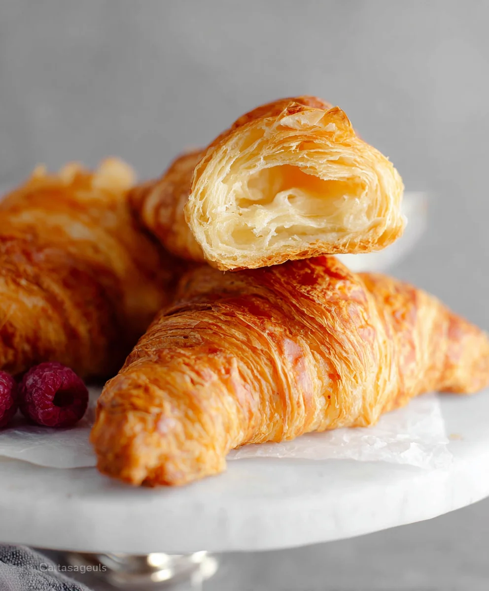 Easy Flaky Croissants-Homemade Perfection