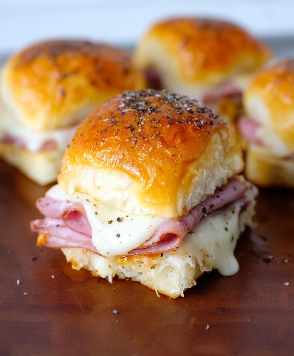 Beef Beef Ham Cheese Sliders Easy Recipe