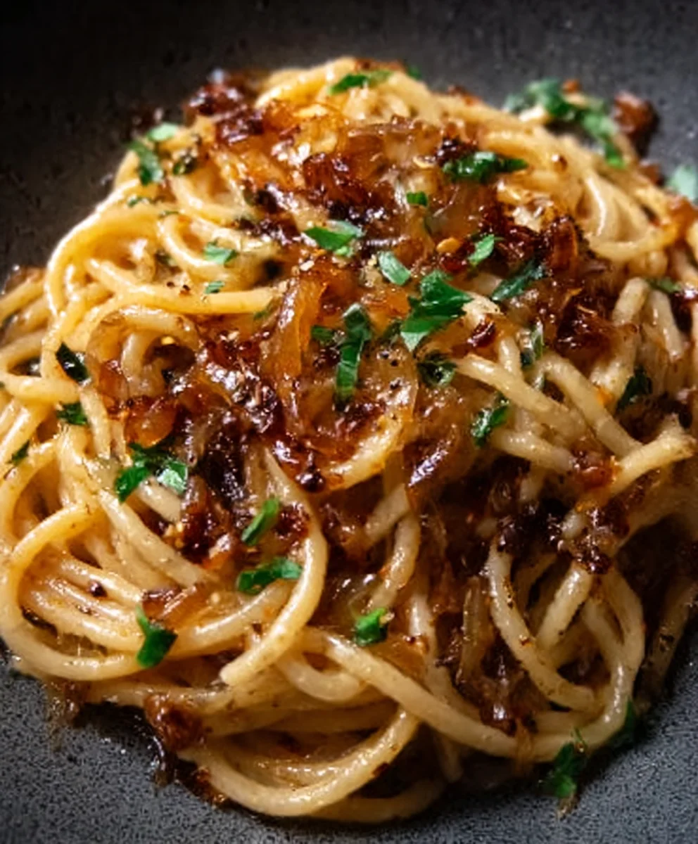 Caramelized Onion Pasta Chili Oil - Sweet Spicy Bomb