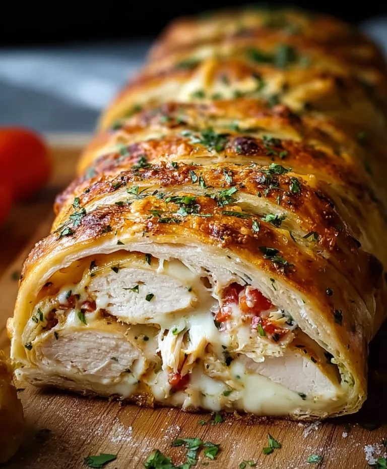 Easy Chicken Ranch Stromboli – Quick & Flavorful Recipe