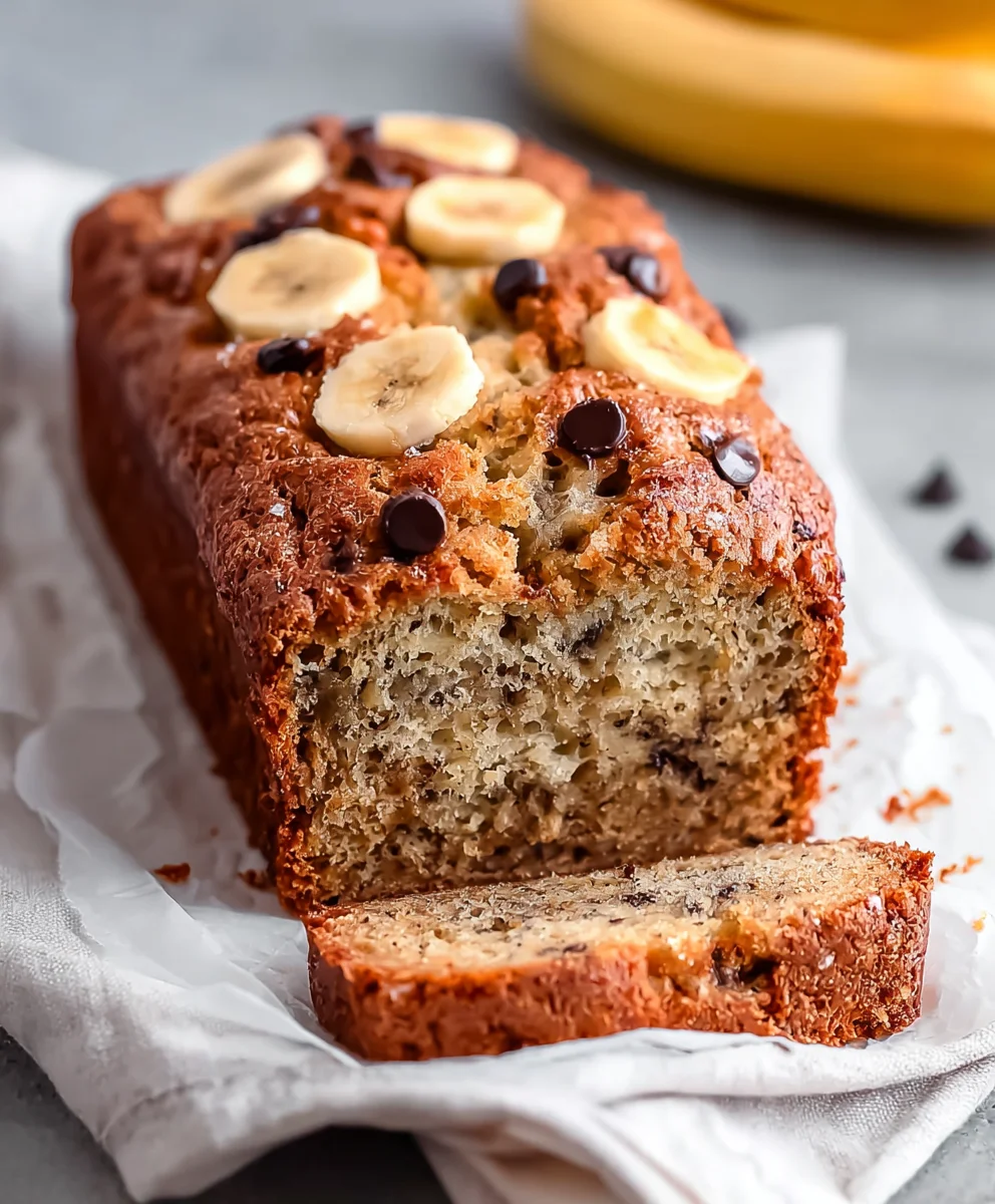 Greek Yogurt Banana Bread - Healthy Moist Treat
