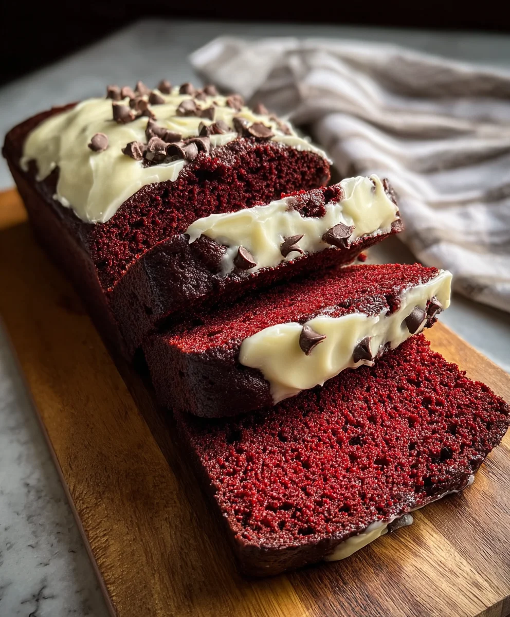 Red Velvet Banana Bread-Decadent Dessert Delight