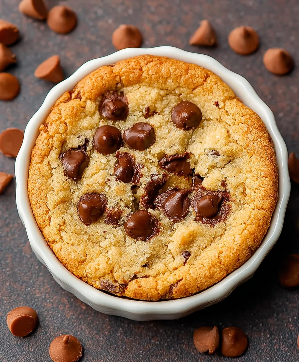 Quick Microwave Chocolate Chip Cookie Recipe