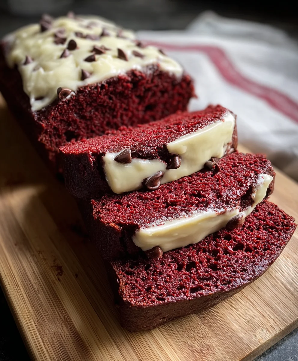 Red Velvet Banana Bread-Decadent Dessert Delight