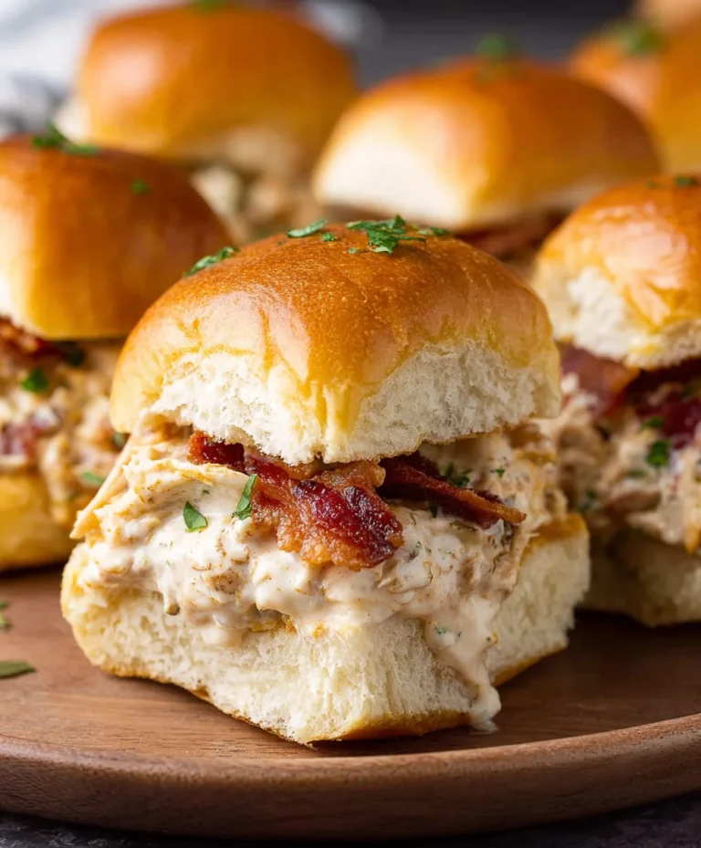 Chicken Beef Beef Bacon Ranch Sliders-Ultimate Flavor