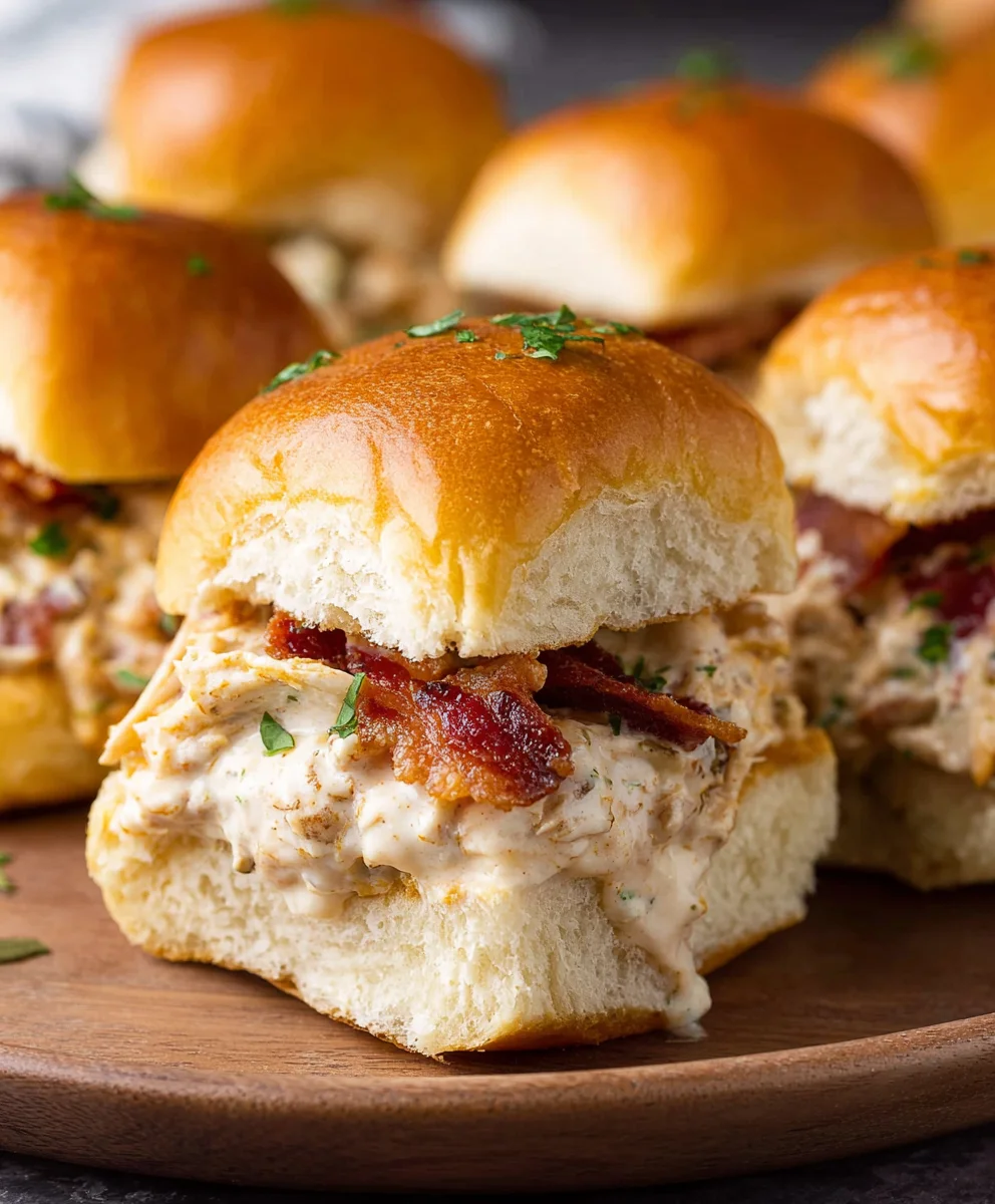 Chicken Beef Beef Bacon Ranch Sliders-Ultimate Flavor
