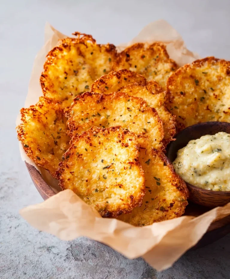 Crispy Cottage Cheese Chips- Easy & Healthy Snack