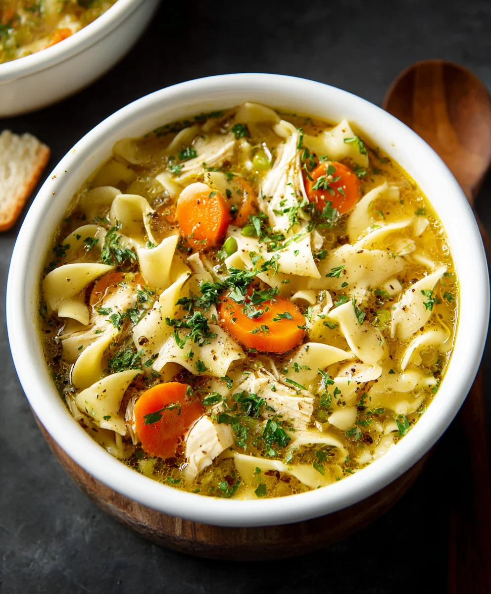 Best Egg Noodle Chicken Soup Recipe